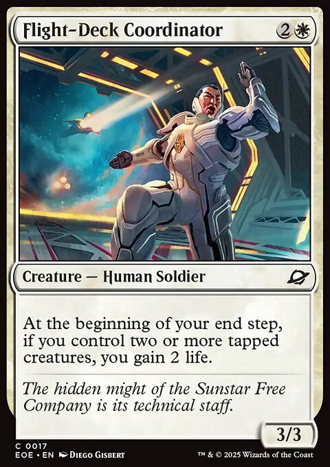 Flight-Deck Coordinator, Edge of Eternities #17, Magic: The Gathering card