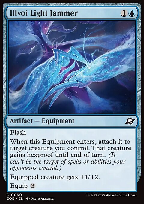 Illvoi Light Jammer, Edge of Eternities #60, Magic: The Gathering card