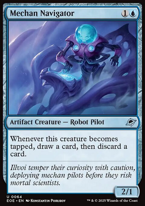 Mechan Navigator, Edge of Eternities #64, Magic: The Gathering card