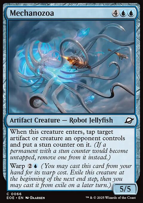Mechanozoa, Edge of Eternities #66, Magic: The Gathering card