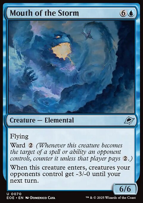 Mouth of the Storm, Edge of Eternities #70, Magic: The Gathering card