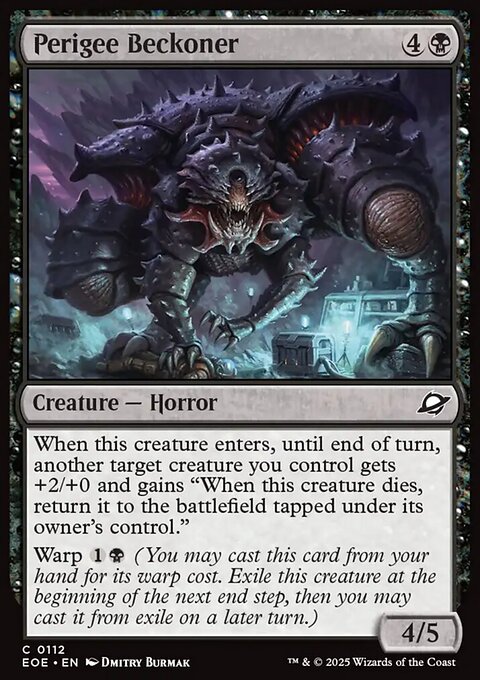 Perigee Beckoner, Edge of Eternities #112, Magic: The Gathering card