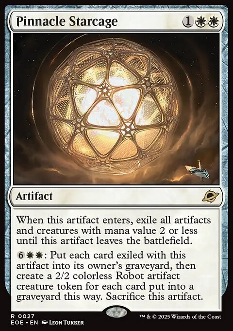 Pinnacle Starcage, Edge of Eternities #27, Magic: The Gathering card
