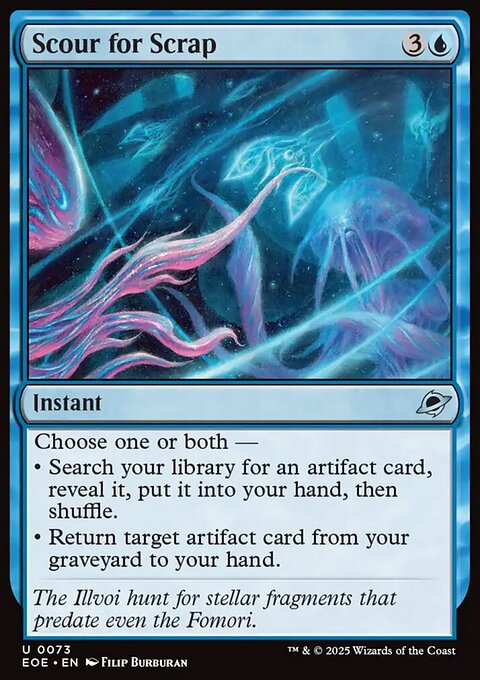 Scour for Scrap, Edge of Eternities #73, Magic: The Gathering card
