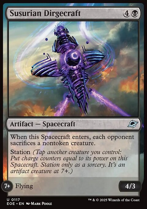Susurian Dirgecraft, Edge of Eternities #117, Magic: The Gathering card