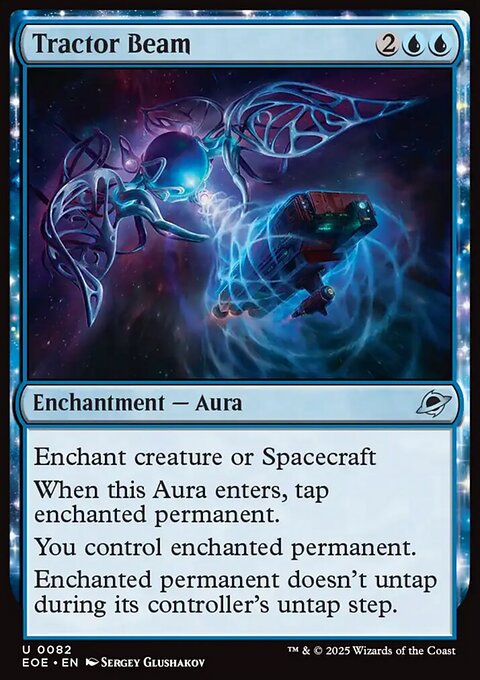 Tractor Beam, Edge of Eternities #82, Magic: The Gathering card