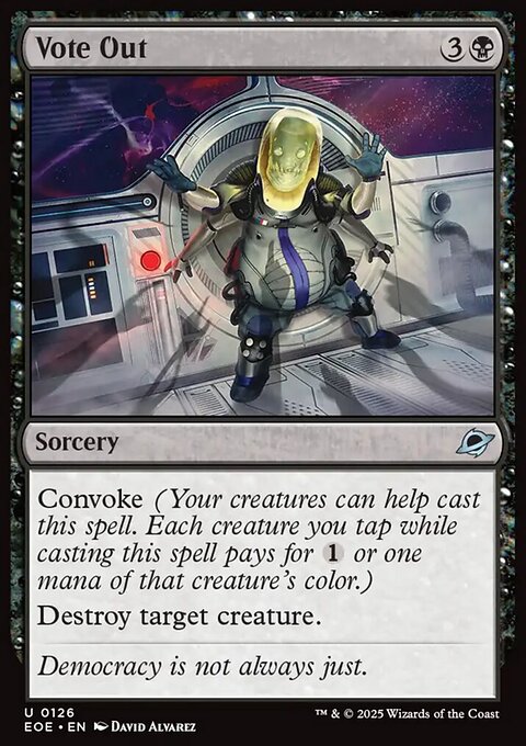 Vote Out, Edge of Eternities #126, Magic: The Gathering card