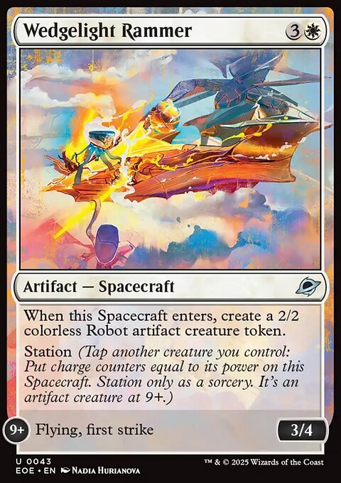 Wedgelight Rammer, Edge of Eternities #43, Magic: The Gathering card