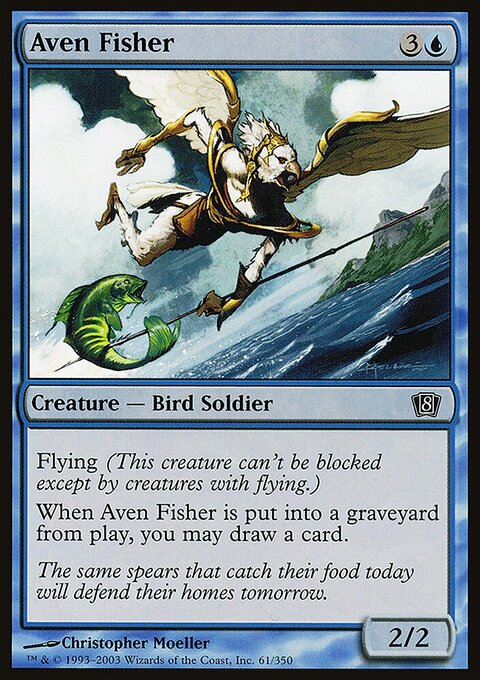 Aven Fisher, Eighth Edition #61★, Magic: The Gathering card