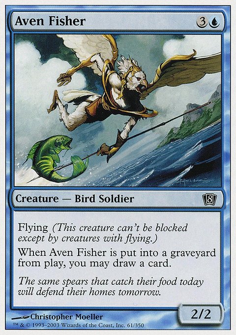 Aven Fisher, Eighth Edition #61, Magic: The Gathering card