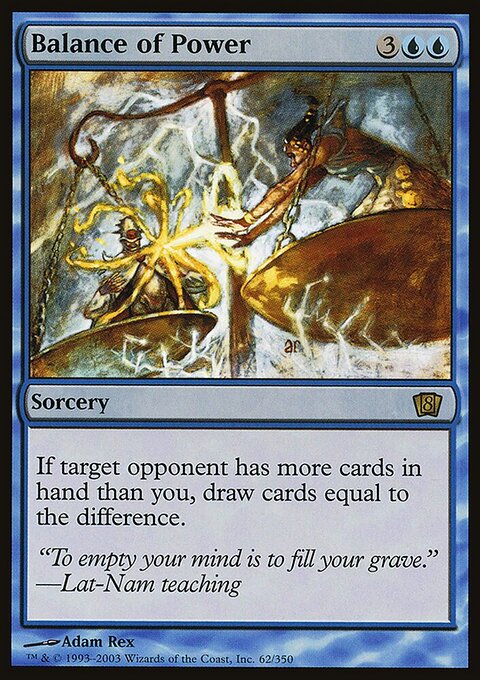 Balance of Power, Eighth Edition #62★, Magic: The Gathering card