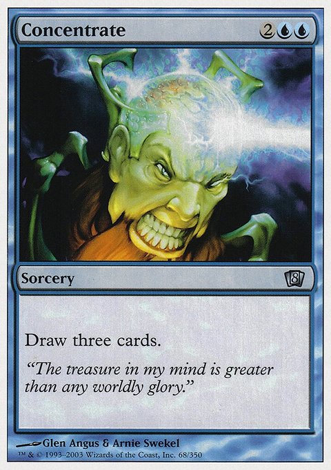 Concentrate, Eighth Edition #68, Magic: The Gathering card