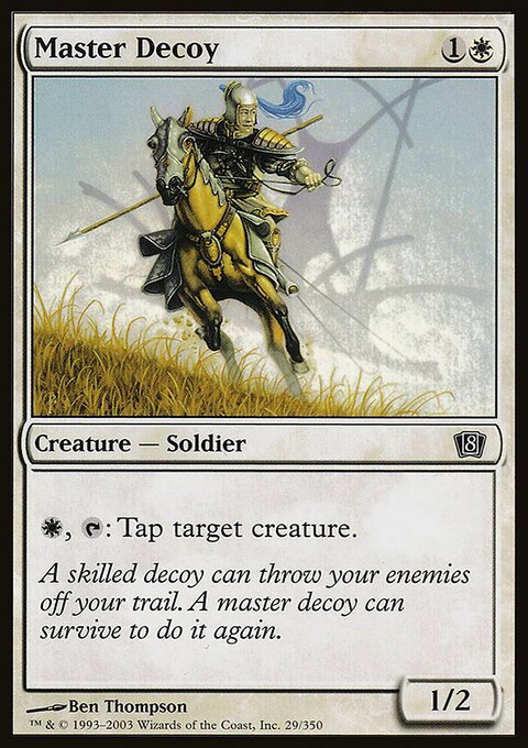 Master Decoy, Eighth Edition #29★, Magic: The Gathering card