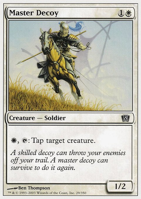 Master Decoy, Eighth Edition #29, Magic: The Gathering card