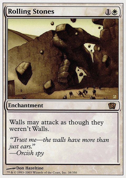 Rolling Stones, Eighth Edition #38, Magic: The Gathering card