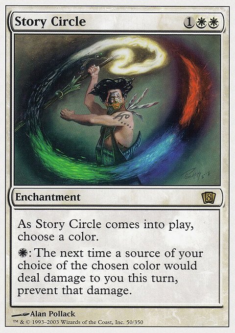 Story Circle, Eighth Edition #50, Magic: The Gathering card