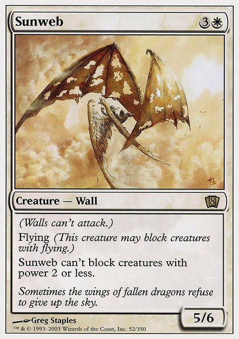 Sunweb, Eighth Edition #52, Magic: The Gathering card