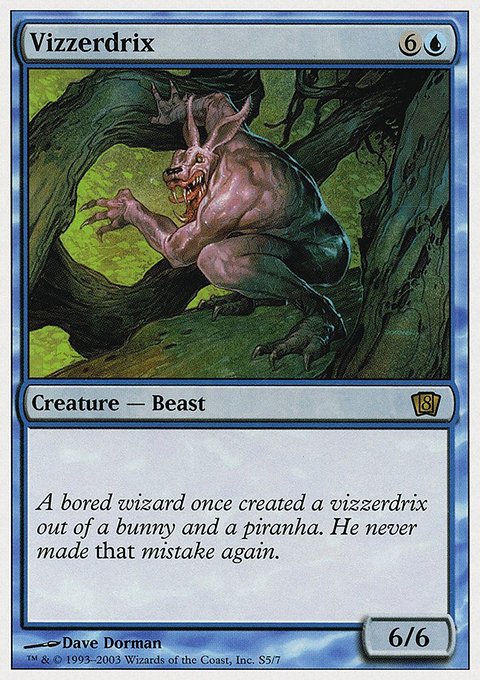 Vizzerdrix, Eighth Edition #S5, Magic: The Gathering card