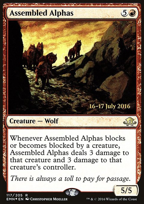 Assembled Alphas, Eldritch Moon Promos #117s, Magic: The Gathering card
