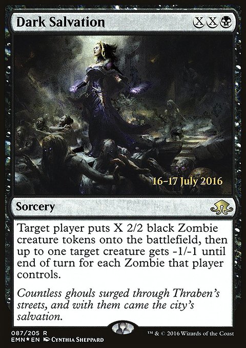 Dark Salvation, Eldritch Moon Promos #87s, Magic: The Gathering card