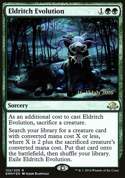 Eldritch Evolution, Eldritch Moon Promos #155s, Magic: The Gathering card