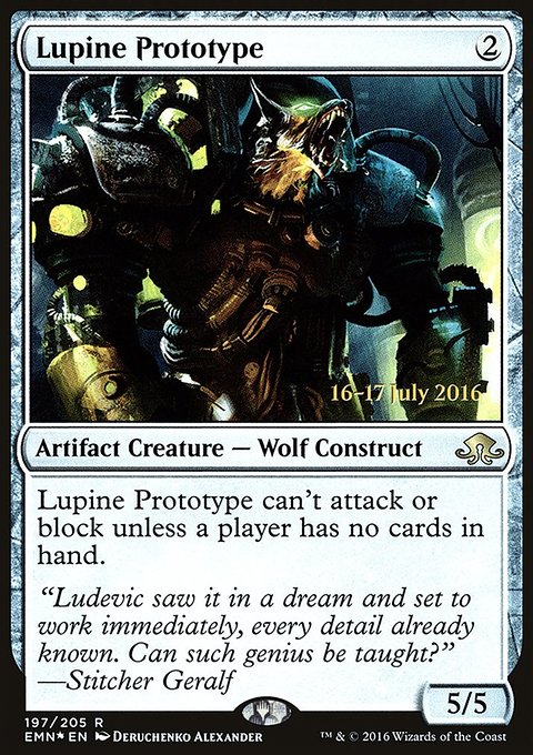 Lupine Prototype, Eldritch Moon Promos #197s, Magic: The Gathering card