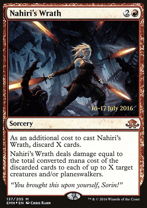 Nahiri's Wrath, Eldritch Moon Promos #137s, Magic: The Gathering card
