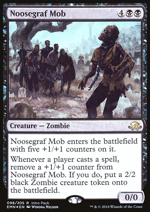 Noosegraf Mob, Eldritch Moon Promos #98, Magic: The Gathering card