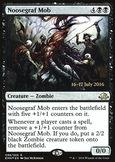 Noosegraf Mob, Eldritch Moon Promos #98s, Magic: The Gathering card