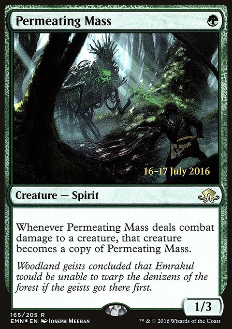 Permeating Mass, Eldritch Moon Promos #165s, Magic: The Gathering card