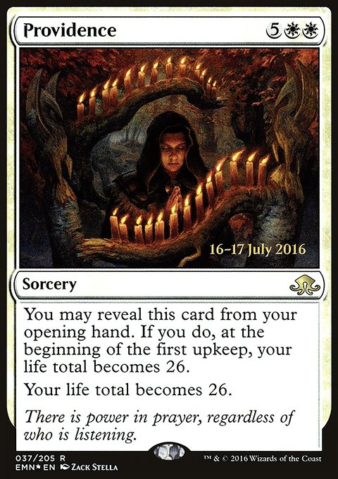 Providence, Eldritch Moon Promos #37s, Magic: The Gathering card