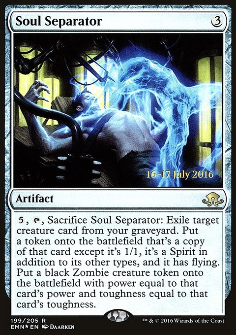 Soul Separator, Eldritch Moon Promos #199s, Magic: The Gathering card