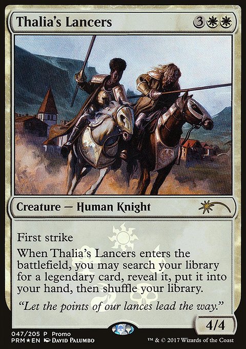 Thalia's Lancers, Eldritch Moon Promos #47★, Magic: The Gathering card