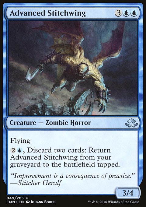 Advanced Stitchwing, Eldritch Moon #49, Magic: The Gathering card