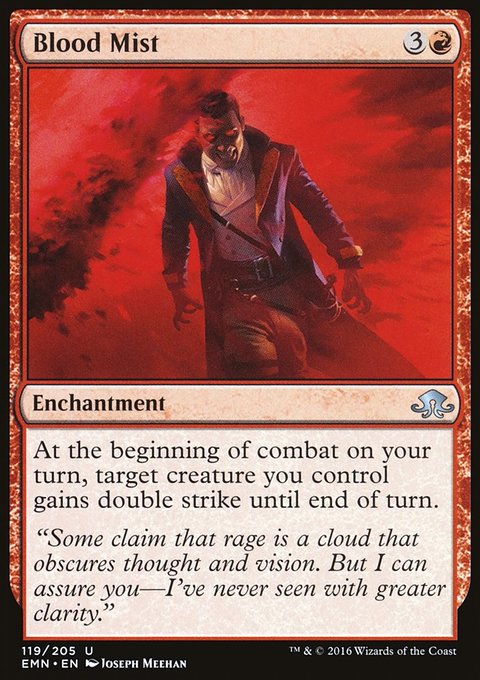 Blood Mist, Eldritch Moon #119, Magic: The Gathering card