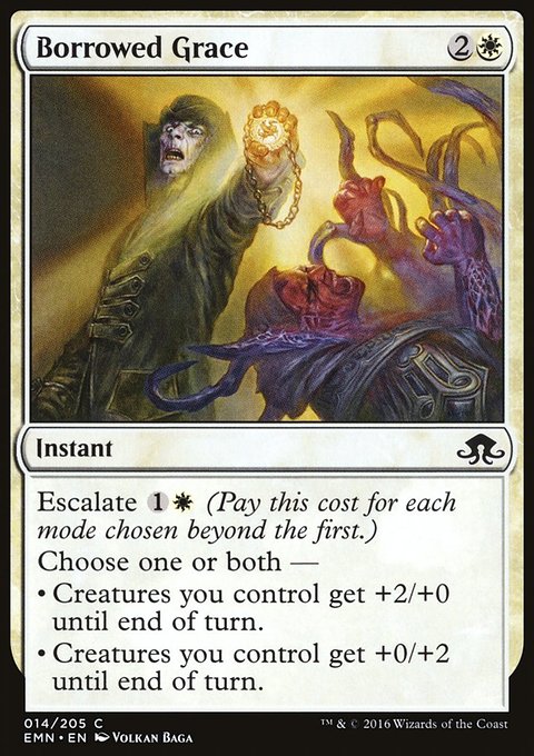 Borrowed Grace, Eldritch Moon #14, Magic: The Gathering card