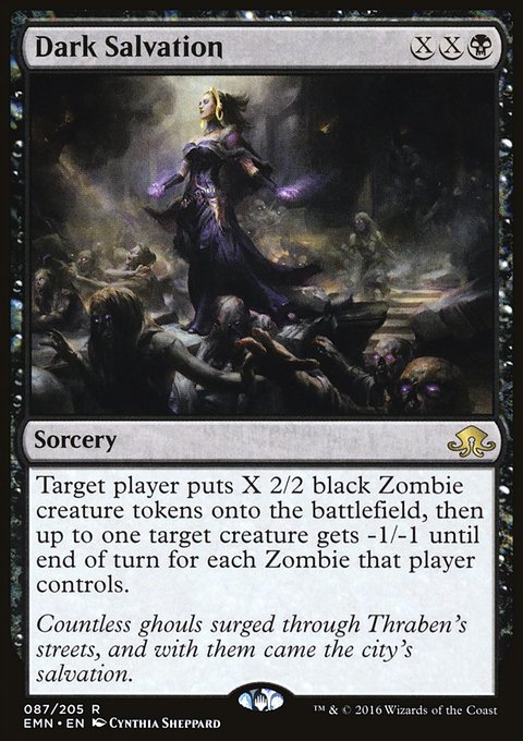 Dark Salvation, Eldritch Moon #87, Magic: The Gathering card