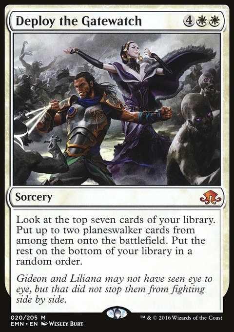 Deploy the Gatewatch, Eldritch Moon #20, Magic: The Gathering card