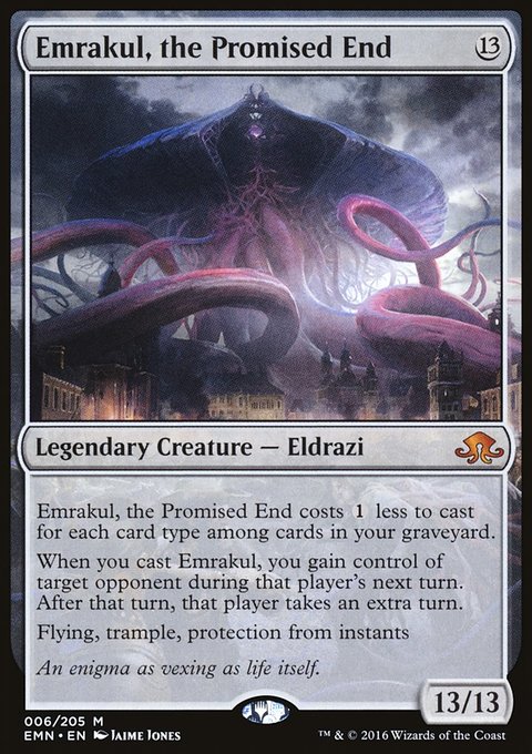 Emrakul, the Promised End, Eldritch Moon #6, Magic: The Gathering card