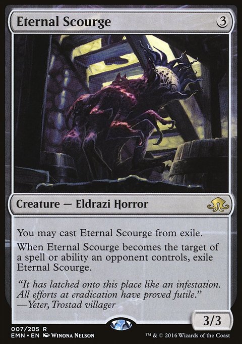 Eternal Scourge, Eldritch Moon #7, Magic: The Gathering card