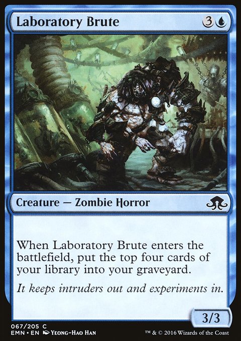 Laboratory Brute, Eldritch Moon #67, Magic: The Gathering card
