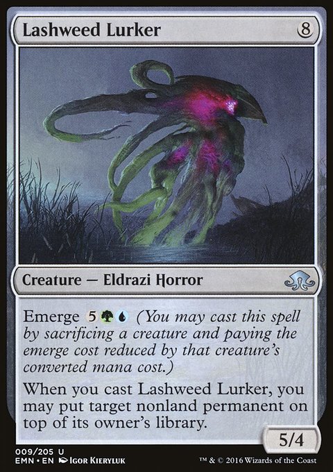 Lashweed Lurker, Eldritch Moon #9, Magic: The Gathering card