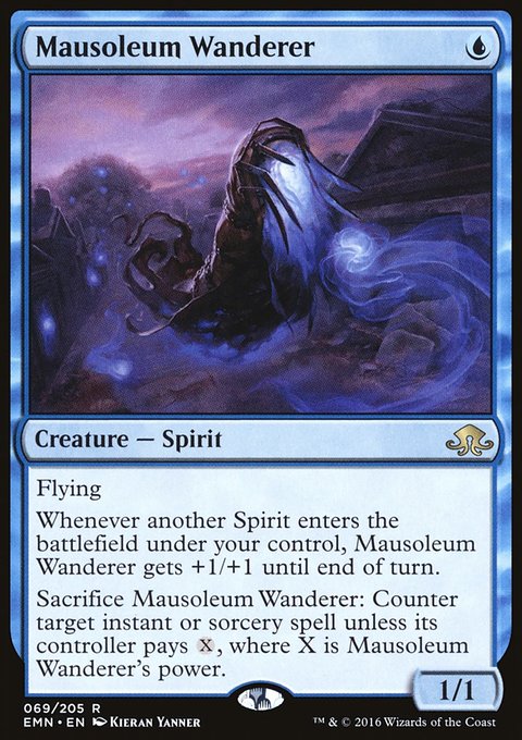 Mausoleum Wanderer, Eldritch Moon #69, Magic: The Gathering card