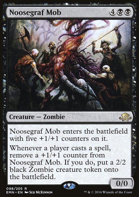 Noosegraf Mob, Eldritch Moon #98, Magic: The Gathering card