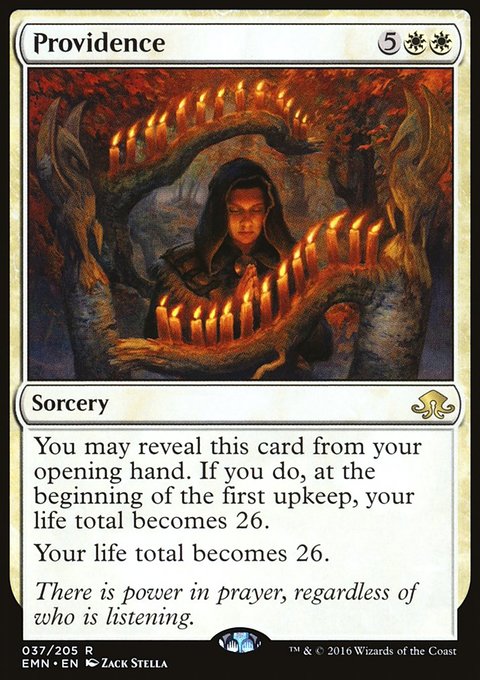 Providence, Eldritch Moon #37, Magic: The Gathering card