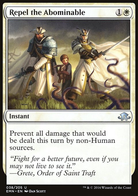 Repel the Abominable, Eldritch Moon #38, Magic: The Gathering card