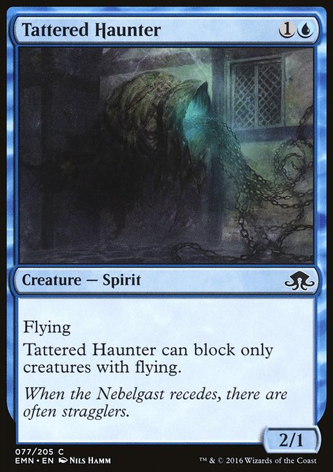 Tattered Haunter, Eldritch Moon #77, Magic: The Gathering card