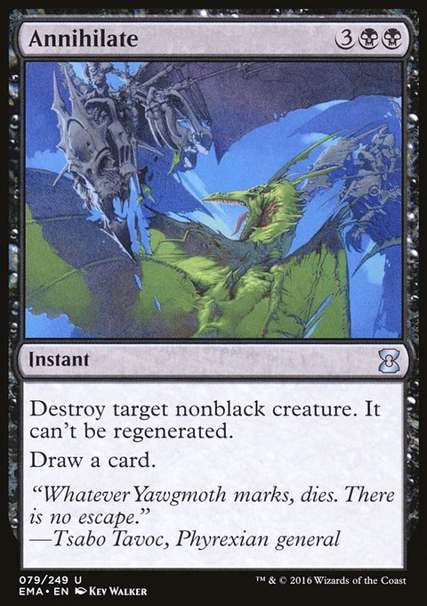 Annihilate, Eternal Masters #79, Magic: The Gathering card