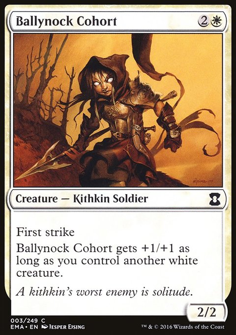 Ballynock Cohort, Eternal Masters #3, Magic: The Gathering card