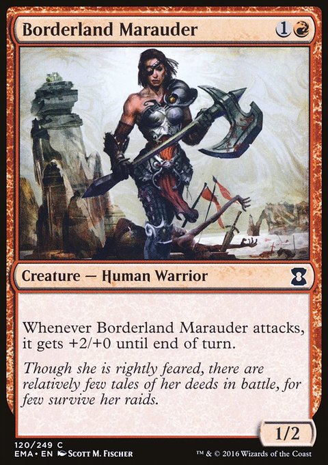 Borderland Marauder, Eternal Masters #120, Magic: The Gathering card